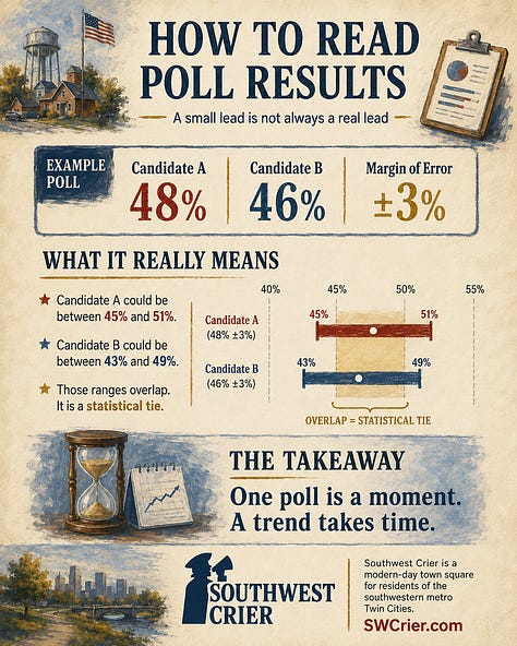 Polling infographics
