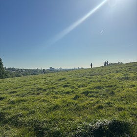 early summer in the city