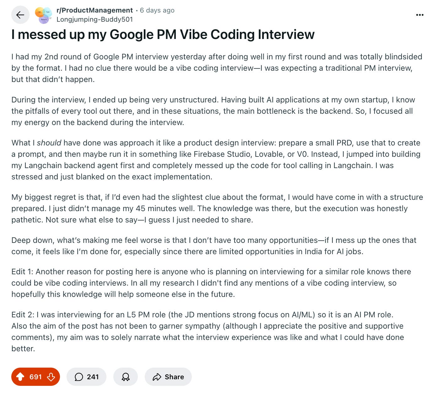 How to Ace the Vibe Coding Interview (With Examples)