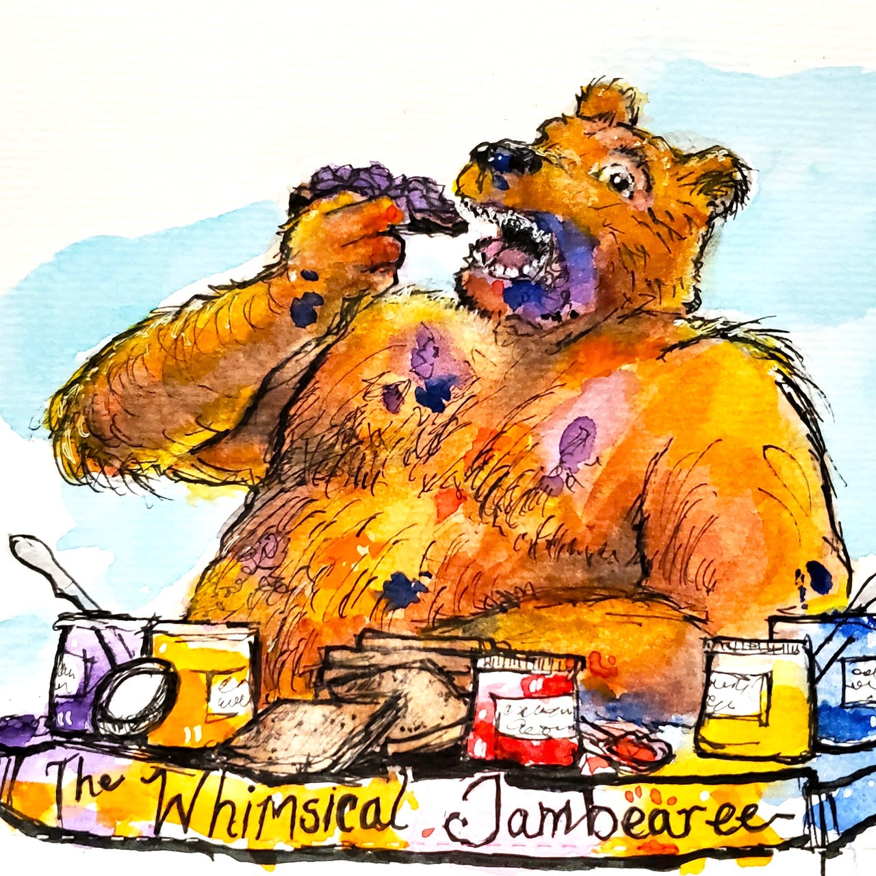 The Whimsical Jambearee logo