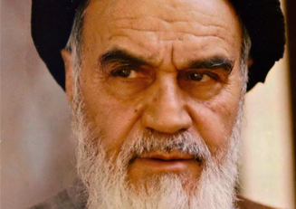 Public domain image of Khomeini Public domain image of Khomeini