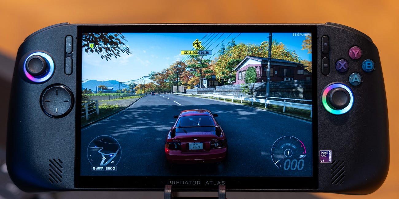 The Acer Predator Atlas 8 will be the most affordable Intel-powered gaming handheld