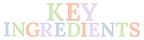 Key Ingredients