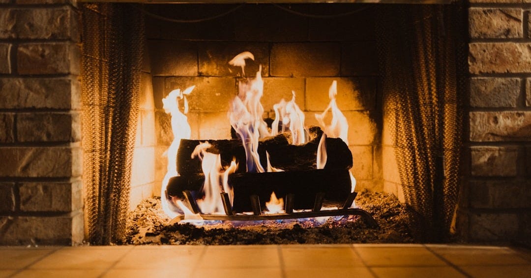 fire wood on fireplace
