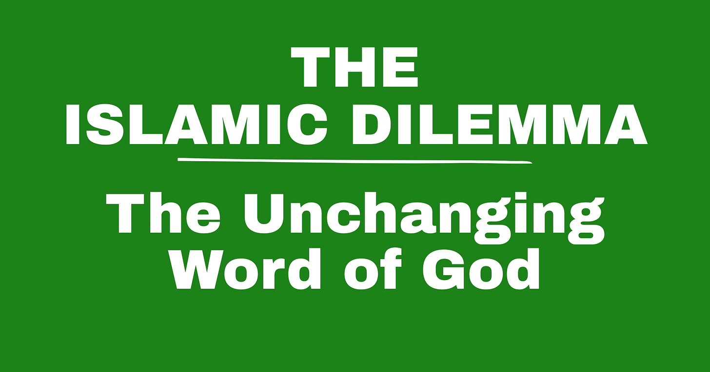 The Unchanging Word of God The Unchanging Word of God