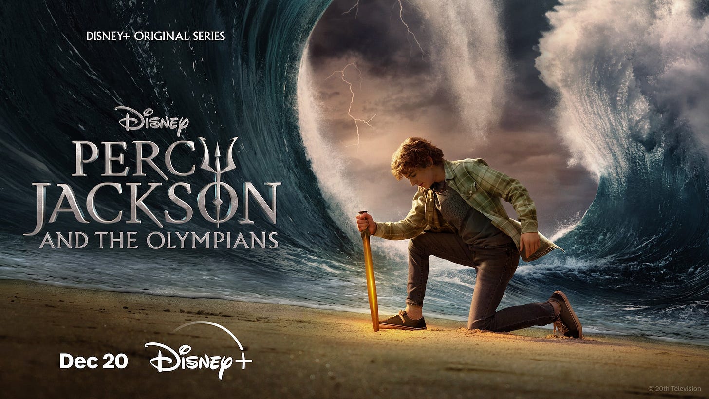 Percy Jackson and the Olympians on Disney+ Review | Double Take TV Newsletter | Jenni Cullen