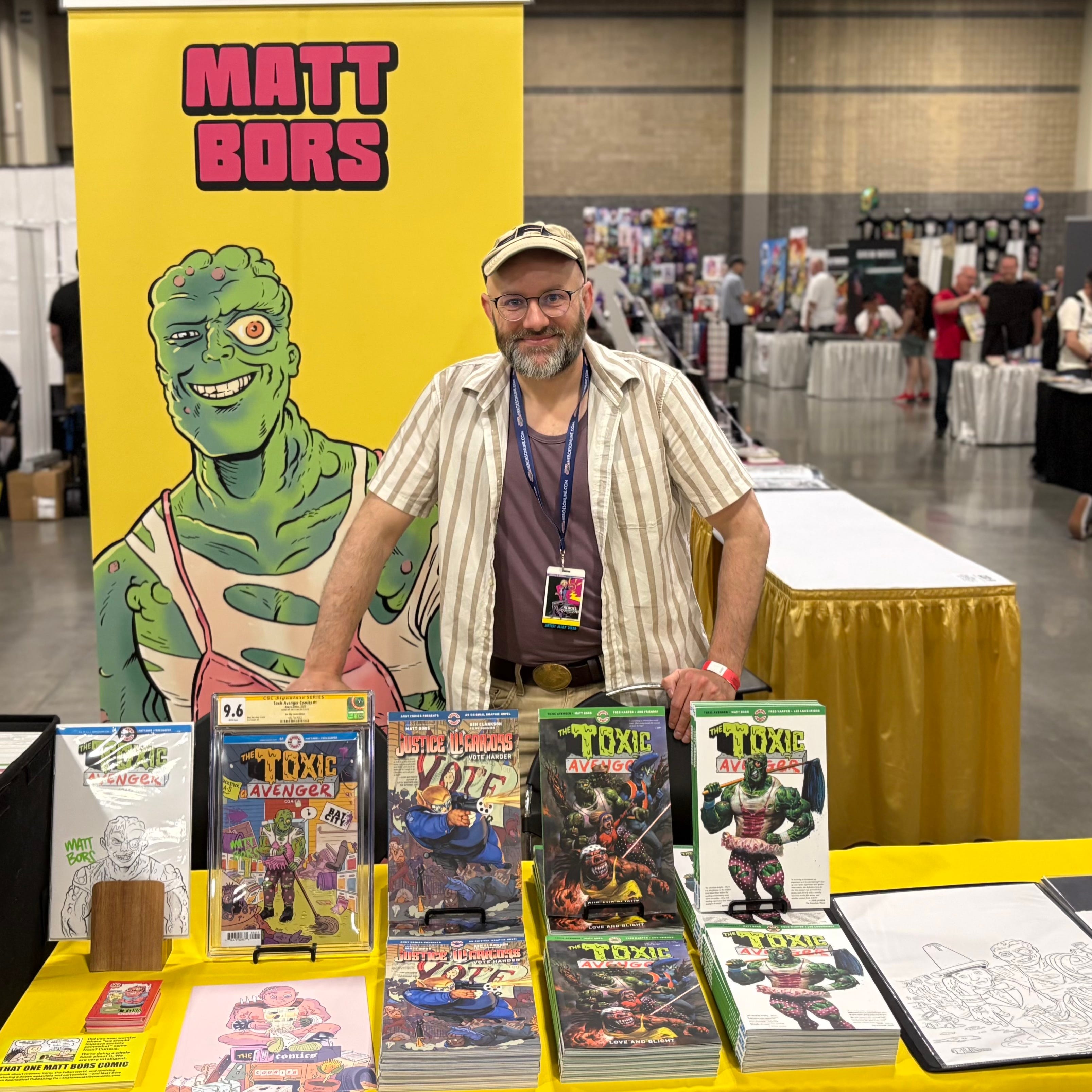 Cover Process - The Forgotten Divine - by Matt Bors