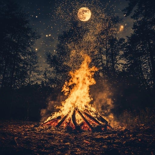 Free Moonlit Bonfire Night Image - Bonfire, Moon, Forest | Download at StockCake Free Moonlit Bonfire Night Image - Bonfire, Moon, Forest | Download at StockCake