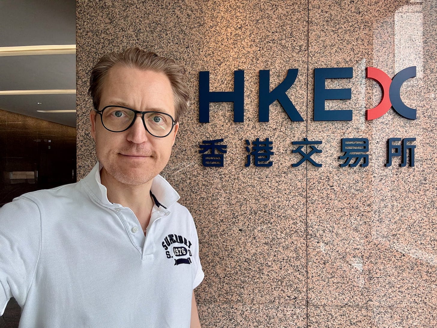 HKEX. My desk is twenty minutes from here. HKEX. My desk is twenty minutes from here.
