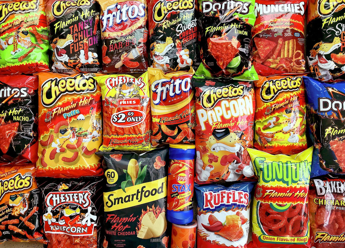Top 10 Flamin' Hot snack foods Top 10 Flamin' Hot snack foods
