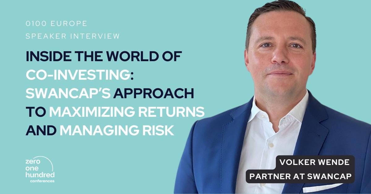 Inside the World of Co-Investing: SwanCap's Approach to Maximizing Returns and Managing Risk - 0100 Conferences Inside the World of Co-Investing: SwanCap's Approach to Maximizing Returns and Managing Risk - 0100 Conferences