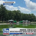 Barack Obama, With A Knife, At The Reflecting Pool