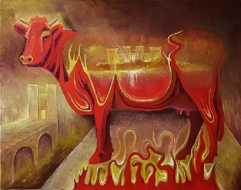 O Sacrifício da novilha vermelha em Jerusalém é o sinal do fim dos tempos. O Sacrifício da novilha vermelha em Jerusalém é o sinal do fim dos tempos.