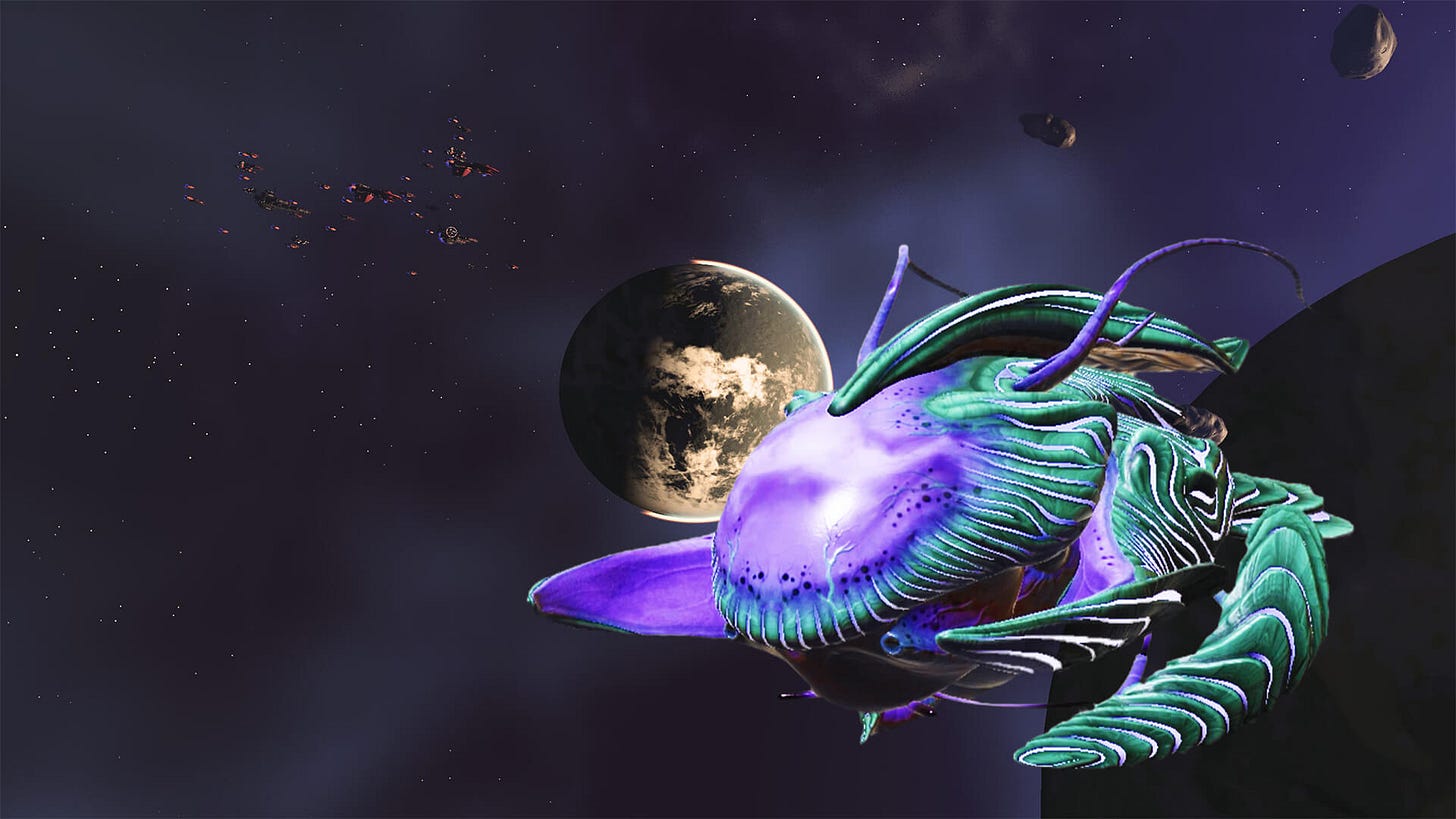 Why is the living ship so weak compared to other starships? :  r/NoMansSkyTheGame