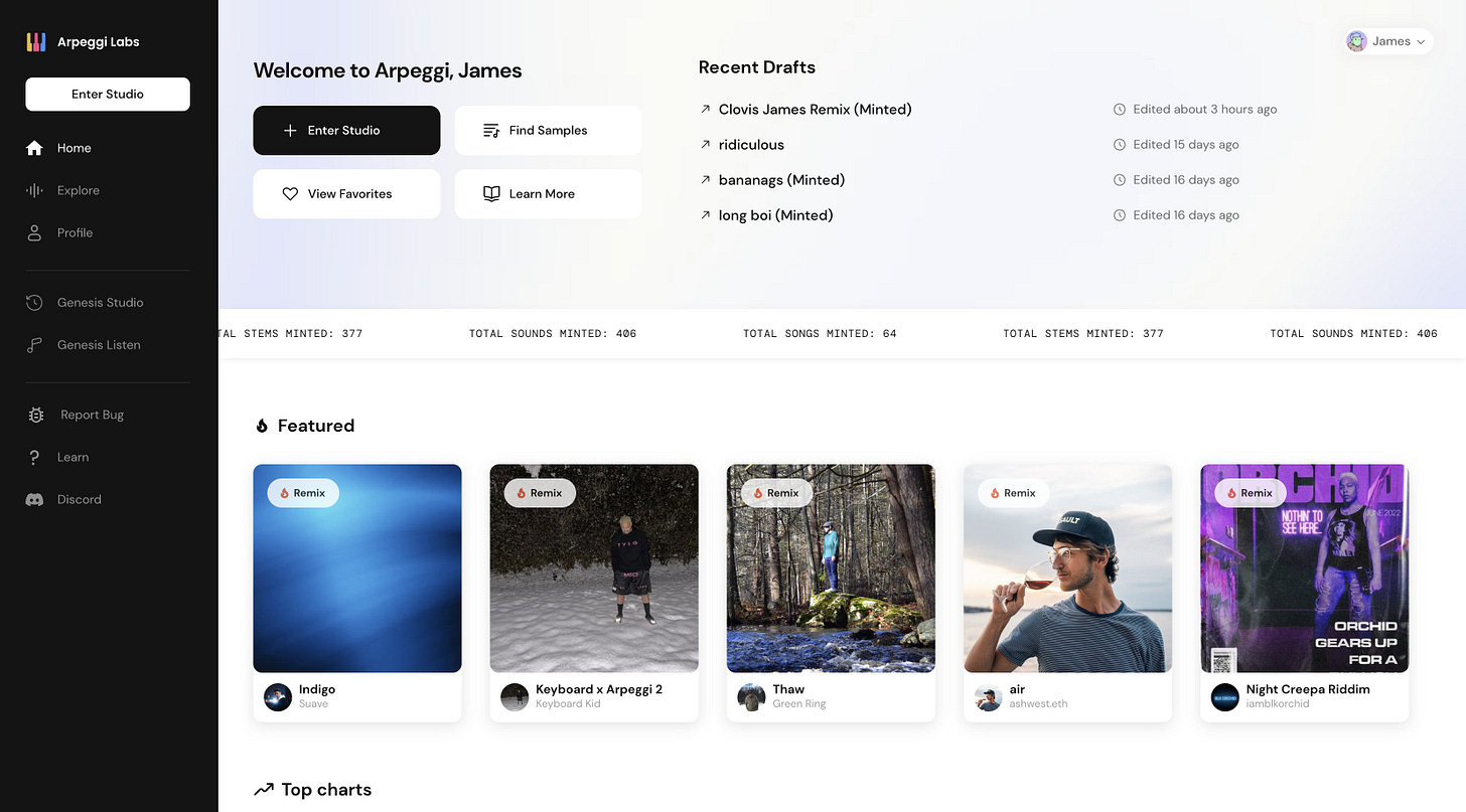 Culture3 | "It's about relationships, collaborations, and new music" — how  Arpeggi is rebuilding music-making with blockchain