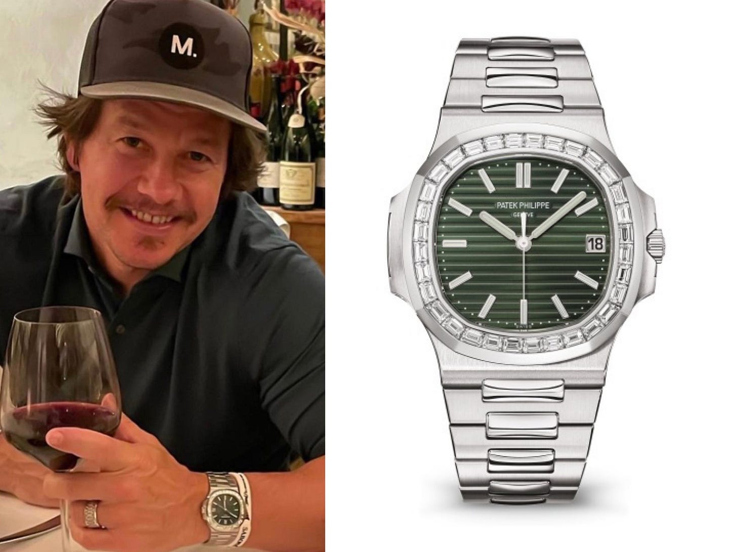 Mark Wahlberg’s Patek Philippe Nautilus 5711/1300A-001