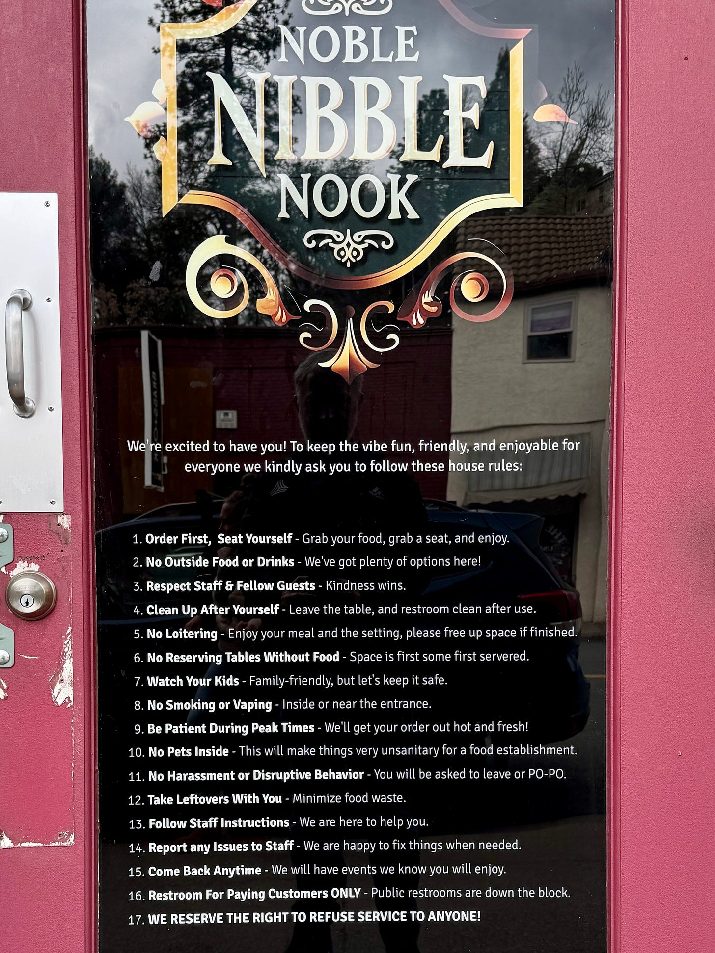 Business rules on the front door