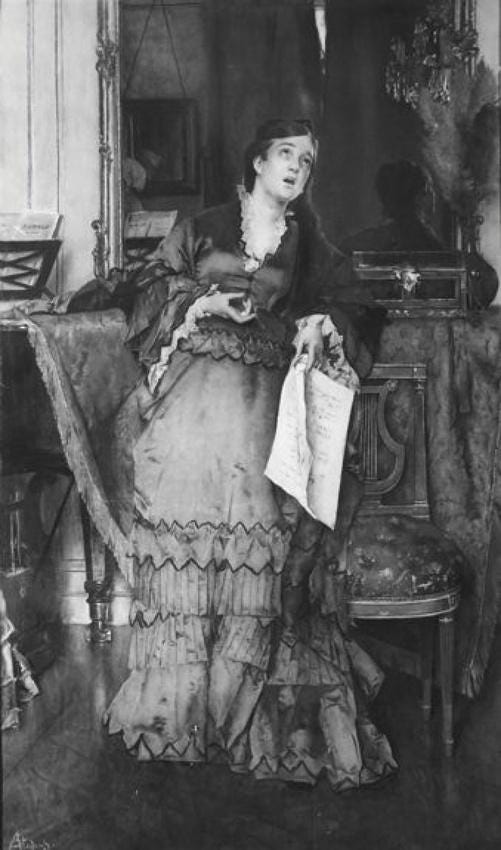 Chant passionné - Alfred Stevens | Musée d'Orsay Chant passionné - Alfred Stevens | Musée d'Orsay