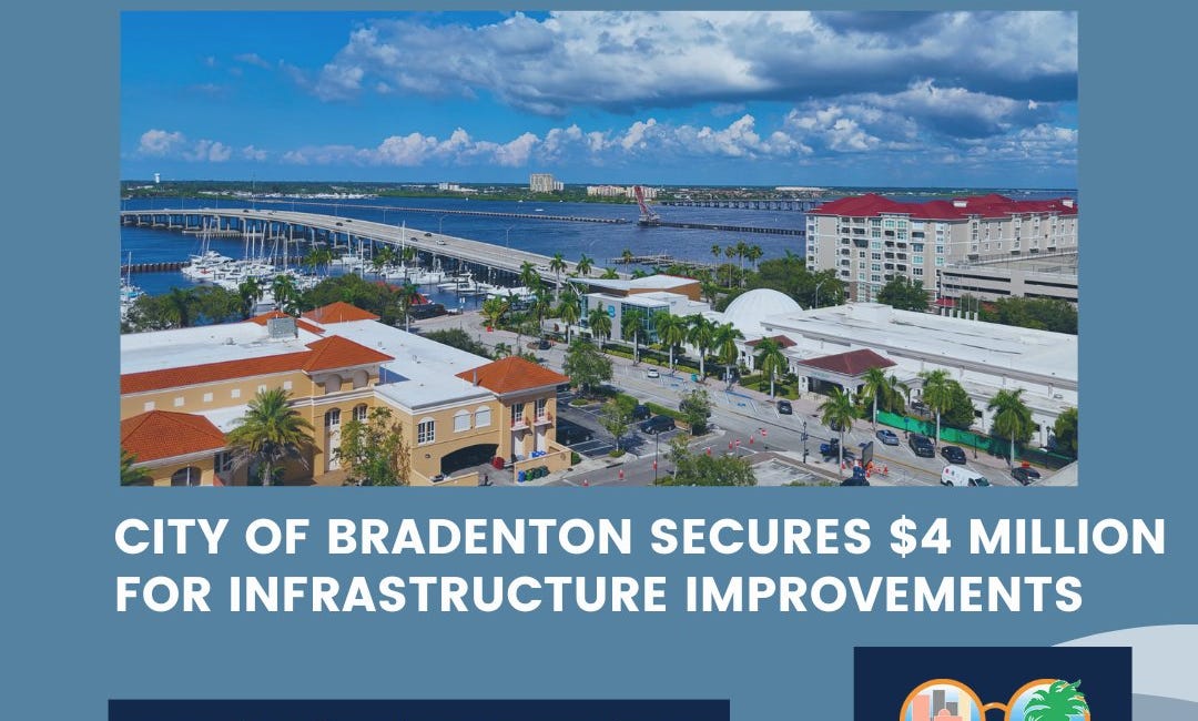 Bradenton Secures $4 Million in Federal Funding for City Park Stormwater and State Road 64 Safety Improvements