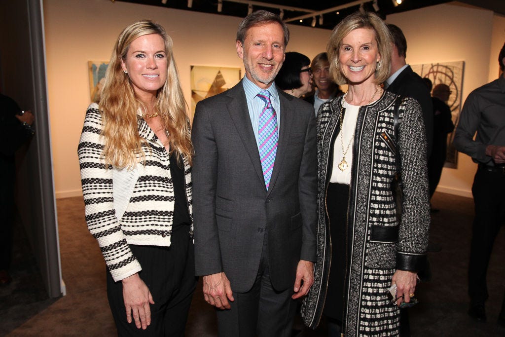 NEW YORK, NY - FEBRUARY 28: Kimberly Gould, Peter Kraus, and Debby Weinberg attend The Art Show Gala Preview at Park Avenue Armory, February 28, 2017, in New York City. (Photo Amber De Vos/Patrick McMullan via Getty Images) NEW YORK, NY - FEBRUARY 28: Kimberly Gould, Peter Kraus, and Debby Weinberg attend The Art Show Gala Preview at Park Avenue Armory, February 28, 2017, in New York City. (Photo Amber De Vos/Patrick McMullan via Getty Images)