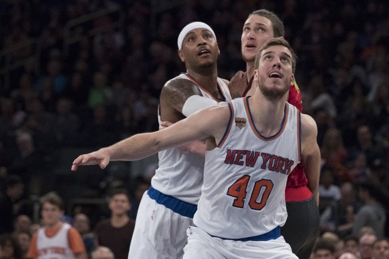 marshall plumlee sprint for the knicks marshall plumlee sprint for the knicks