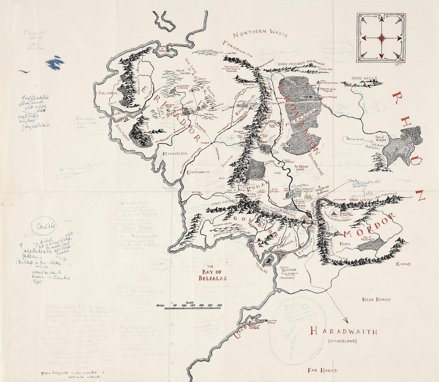 The Maps of Tolkien - by Christopher Stites