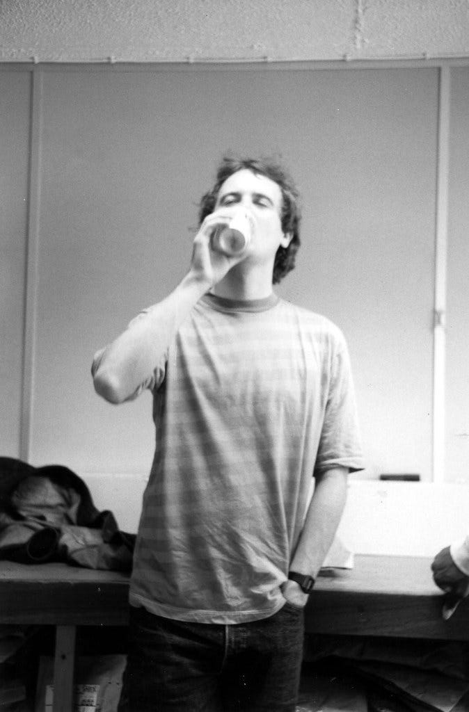 Ken at The Film and VT Library (circa 1991)
