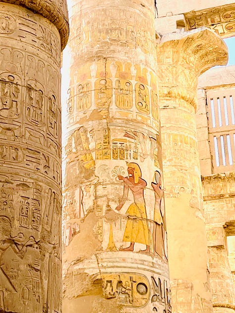 The Great Hypostyle Hall at Karnak, Egypt