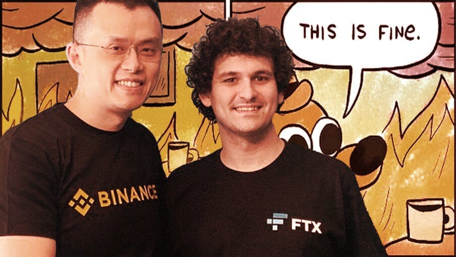 Crypto Twitter Reacts to Binance Acquiring FTX—In Memes - Decrypt Crypto Twitter Reacts to Binance Acquiring FTX—In Memes - Decrypt