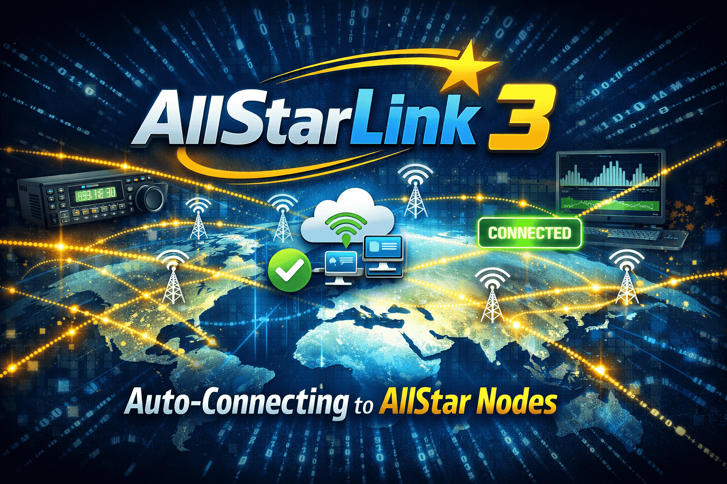 AllStarLink 3: Automatic connection to other AllStar nodes AllStarLink 3: Automatic connection to other AllStar nodes