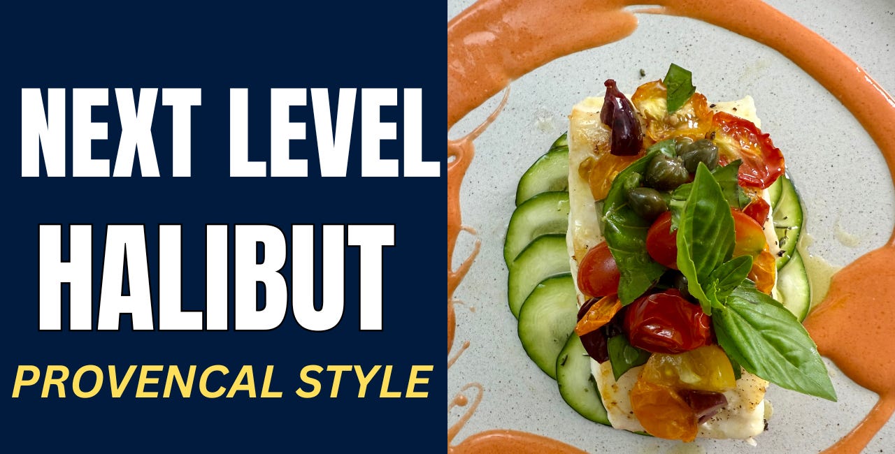Restaurant-Level Halibut, Surprisingly Simple to Make at Home. + My Favorite Summer Salad.