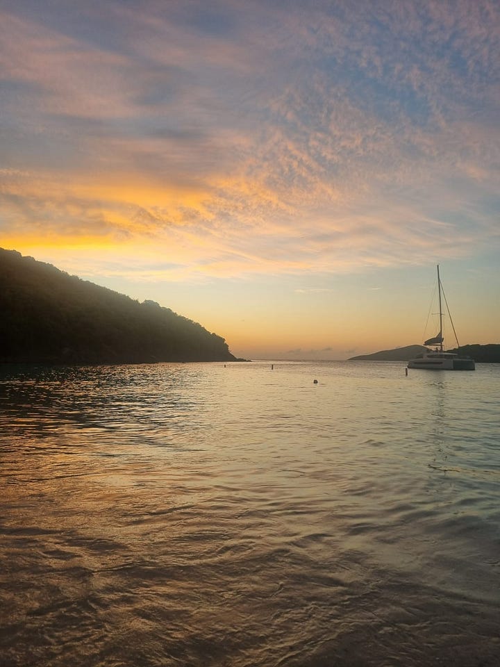 Lots of beach pics at the US Virgin Islands