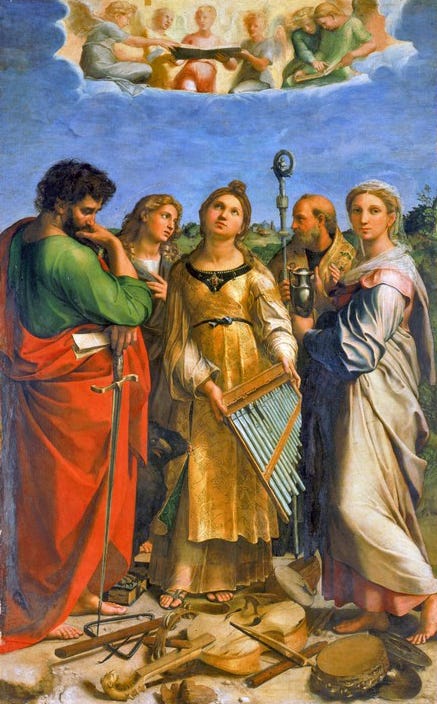 The Ecstasy of Saint Cecilia - Wikipedia