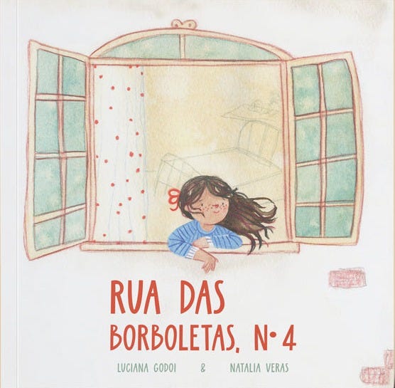 Editora Matrescência | Rua das borboletas n°4 | Luciana Godoi | Livro  infantil sobre mudanças | Livro Infantil