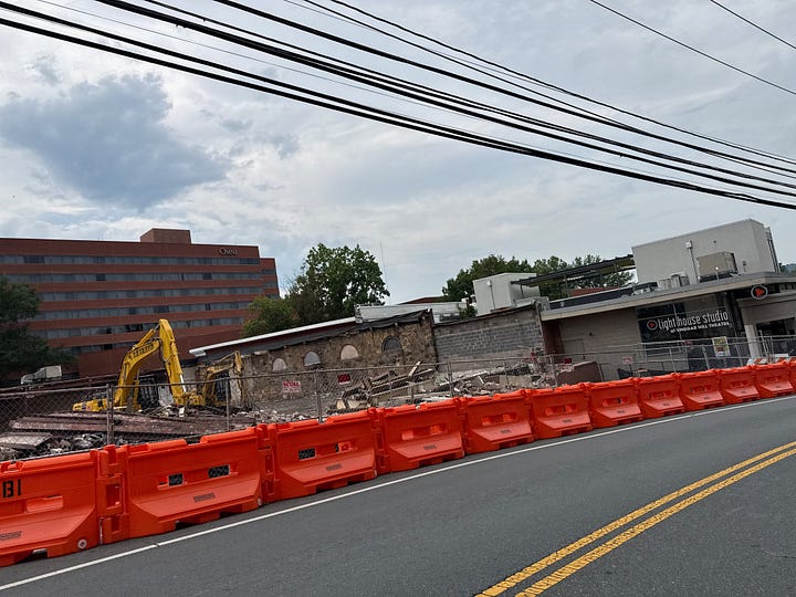Where the Artful Lodger Building used to be, will rise a hotel #FromtheBicycle