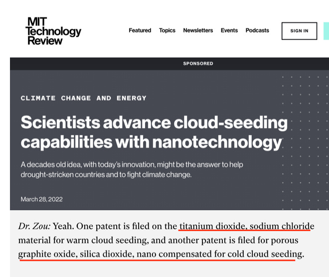 Harms of Cloud seeding: It's not "just silver iodide." 