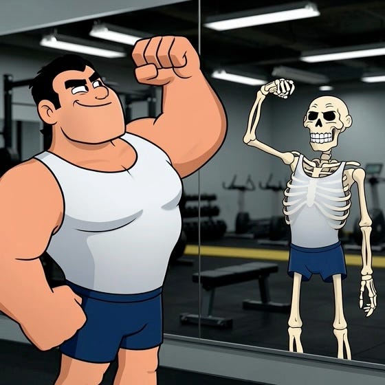 ¡Hace diez kilos que no te veía!