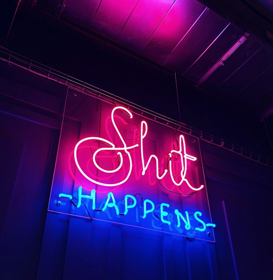 Shit Happens NEON sign Shit Happens NEON sign