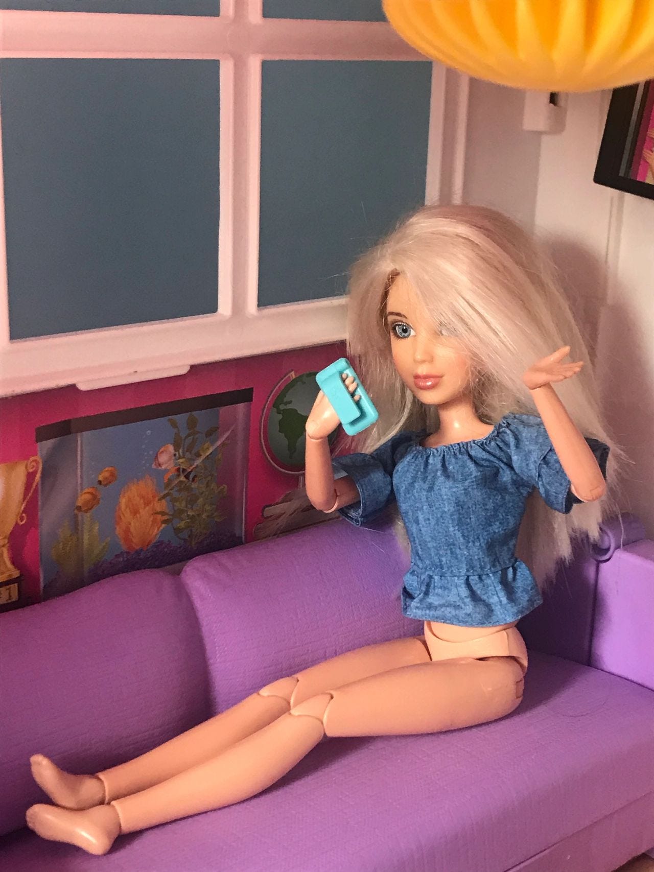 FROM THE NECK UP I'M 100% TOGETHER