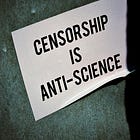 Quando cerchi l'oggettività scientifica e ti ritrovi la censura. 