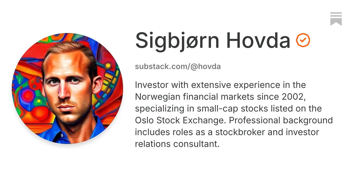 Sigbjørn Hovda | Substack