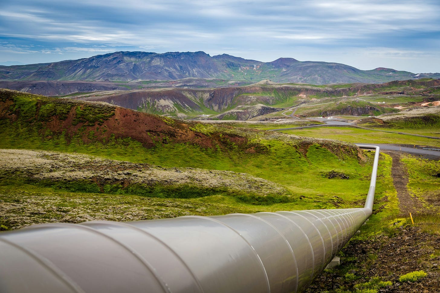 Pipeline through nature