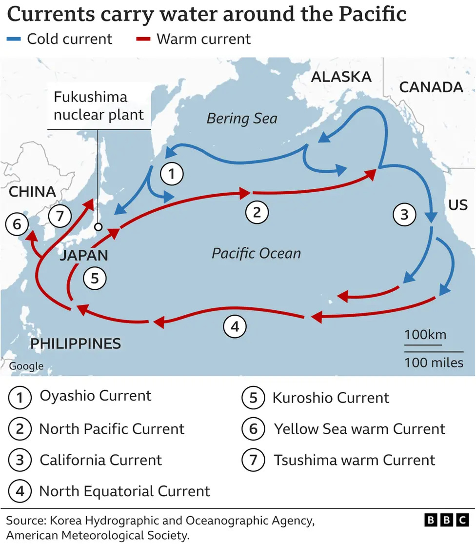 There have been oppositions in China and South Korea to Japan's release of the contaminated water