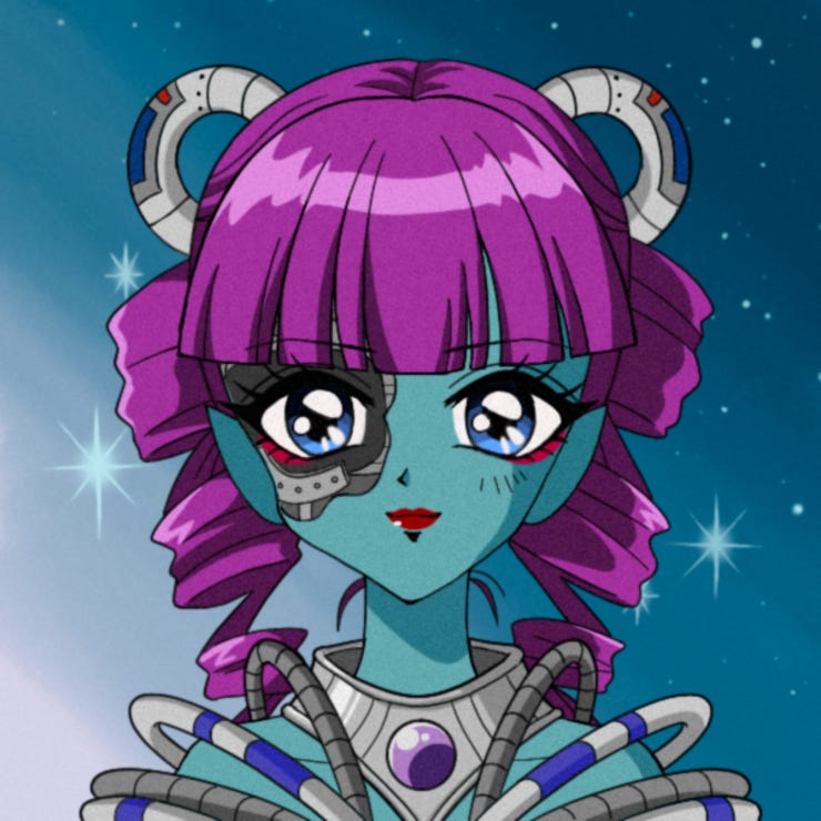 Armored Mecha Ribbons, across the metaverse!
