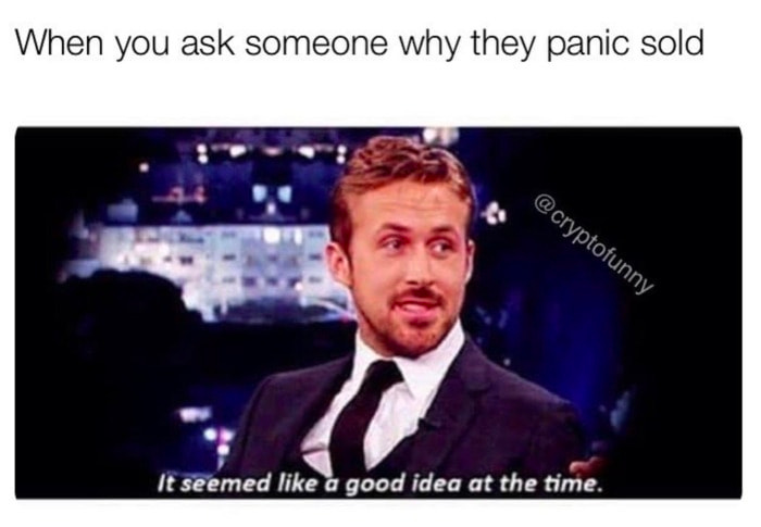 Crypto Memes - Panic Sell