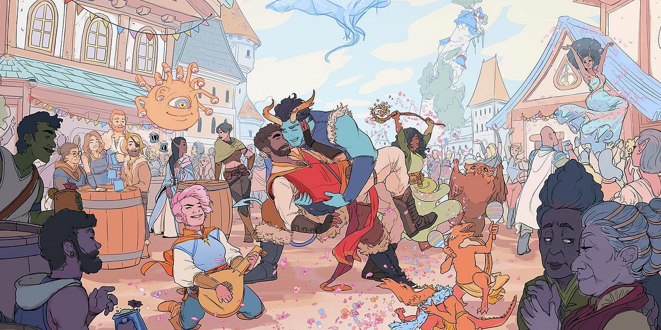 D&D Might Have Made Their Wokest Move Yet Promoting "National Coming Out Day"
