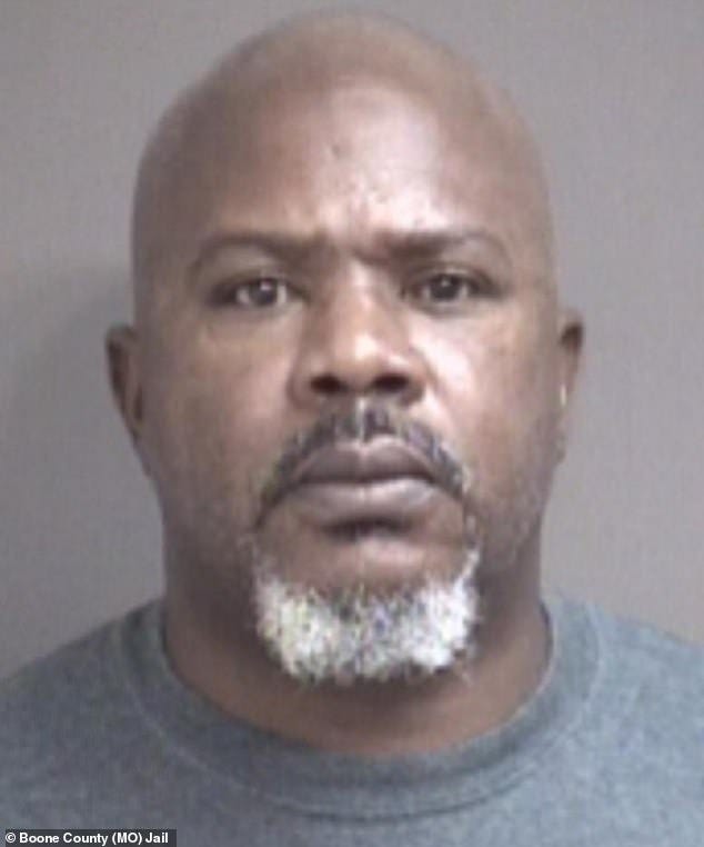 Her former neighbor Dana Shepherd, 51, was arrested on Friday at his home in Missouri after DNA evidence linked him to the crime Her former neighbor Dana Shepherd, 51, was arrested on Friday at his home in Missouri after DNA evidence linked him to the crime