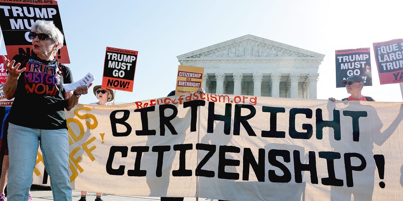 TRUMP’S BIRTHRIGHT TRIP