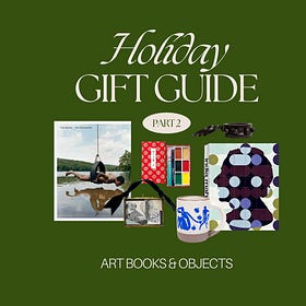 Gift Guide: Art Books and Beautiful Objects for Design Lovers