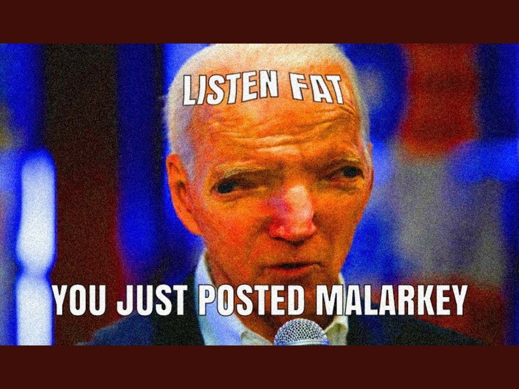 President Joe Biden (So-Called) on Twitter: &quot;Memes. Memes! I don&#39;t - what  the hell is going on with these. These things. Memes.&quot;
